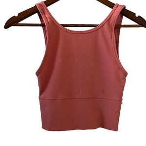 Lululemon Power Pivot Ribbed Tank Top In Terra Cotta Size 6